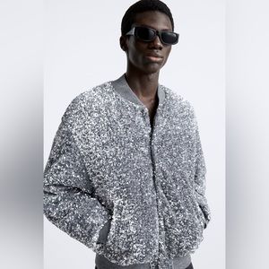 Zara Man Sequin Jacket